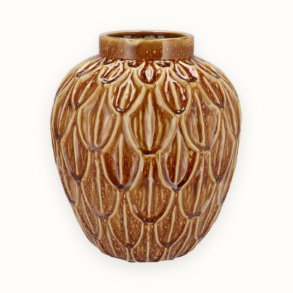 Maple Glow Vase