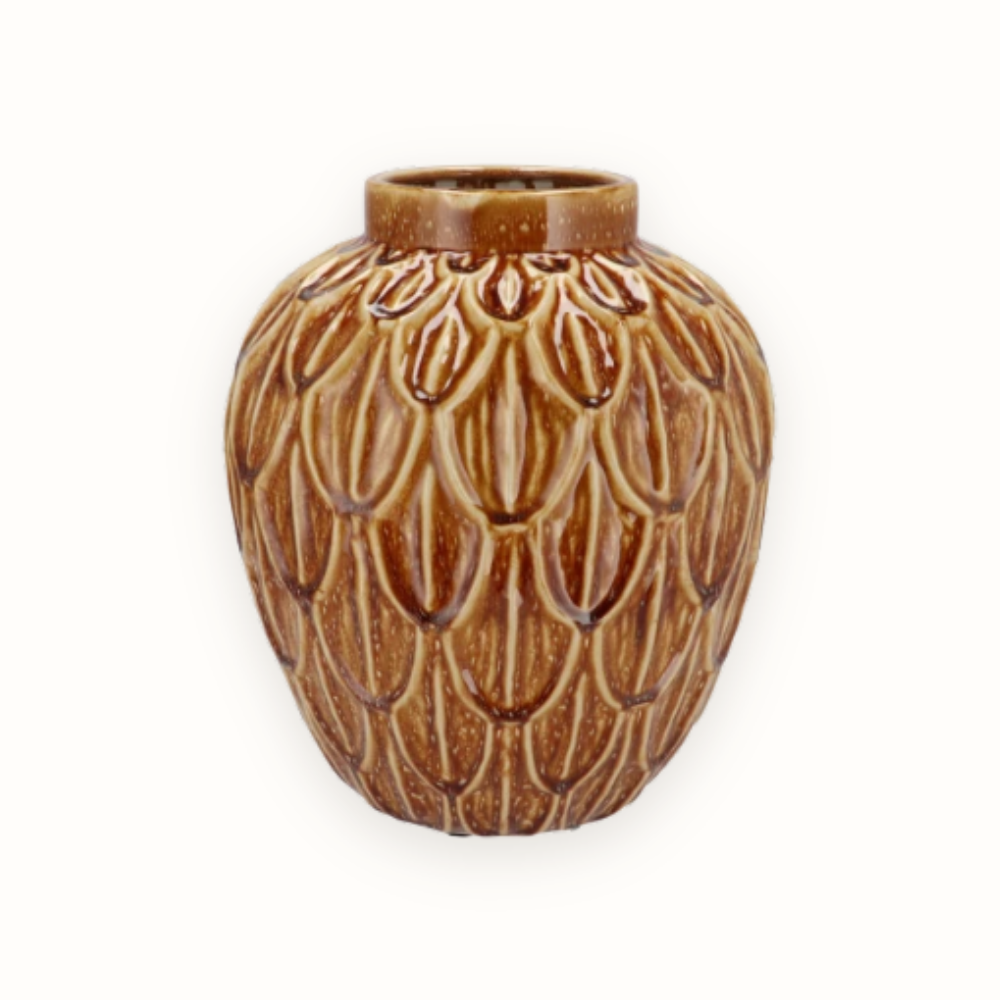 Maple Glow Vase