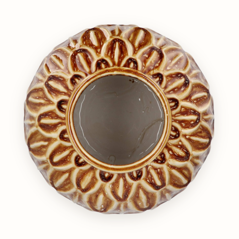 Maple Glow Vase