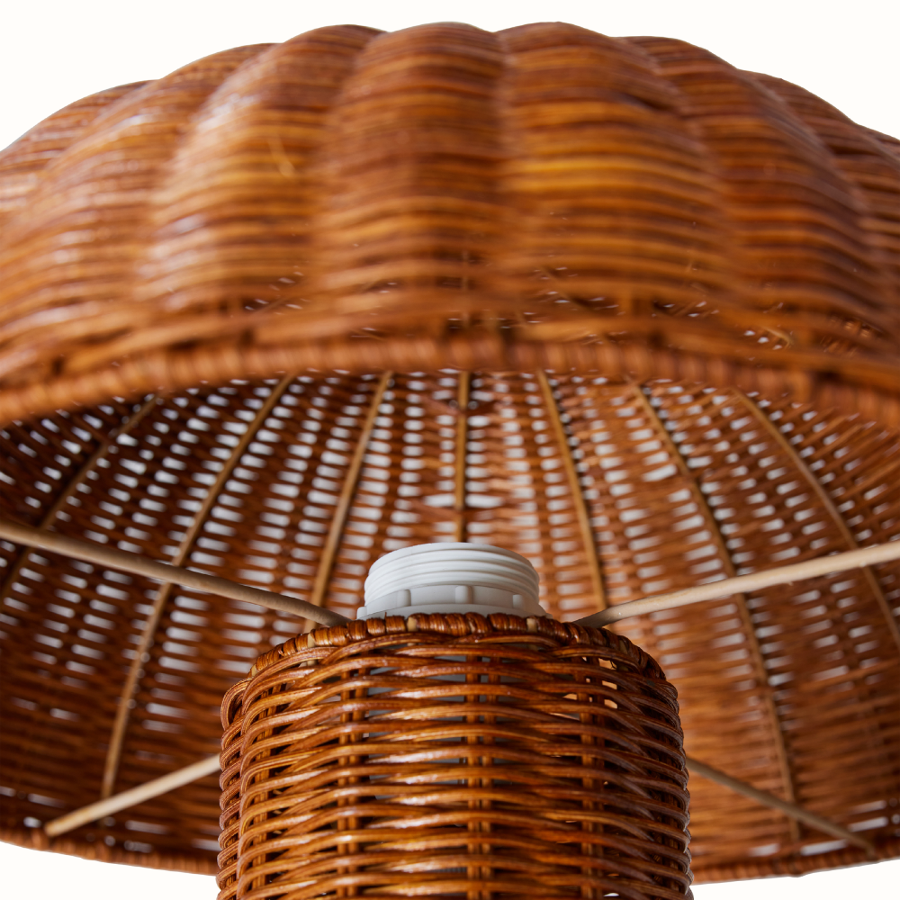 Rattan Table Lamp