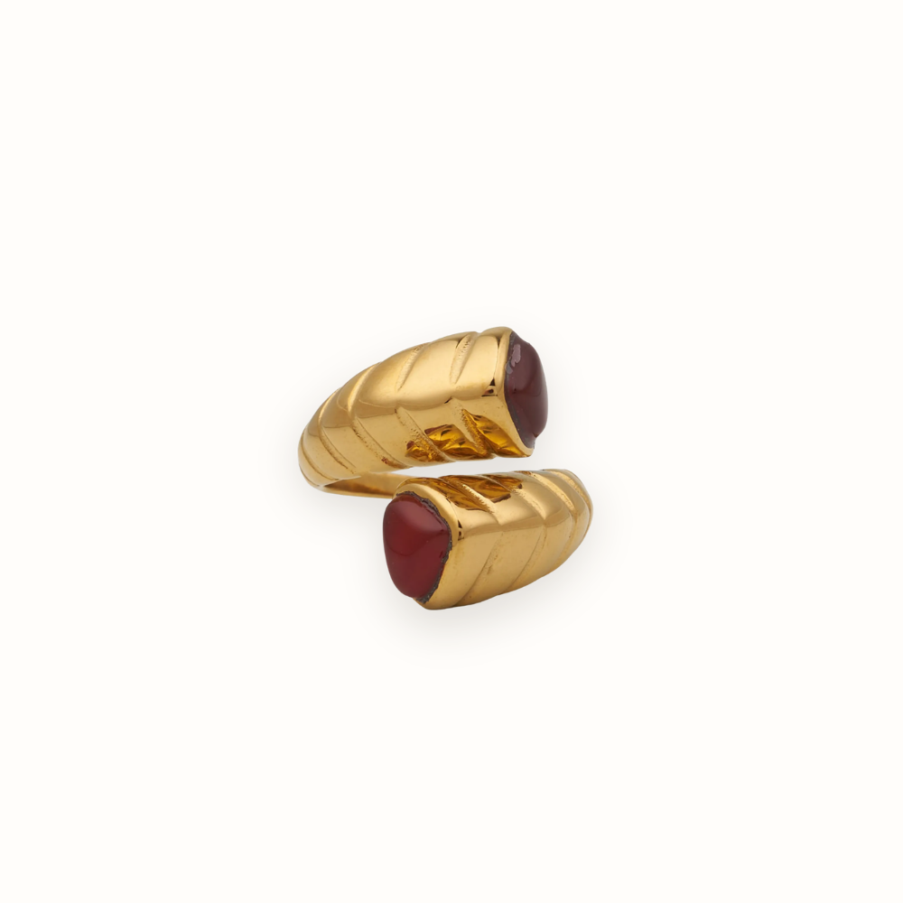 Snake Stone Ring