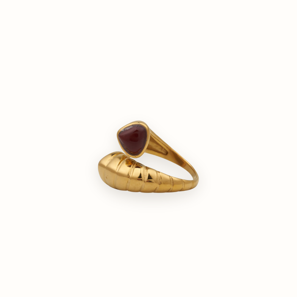 Snake Stone Ring