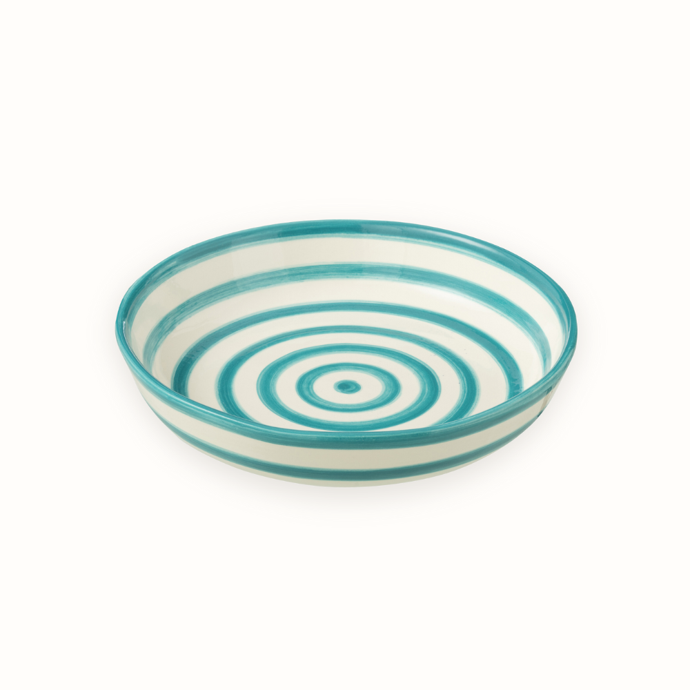 Striped Pasta Bowl