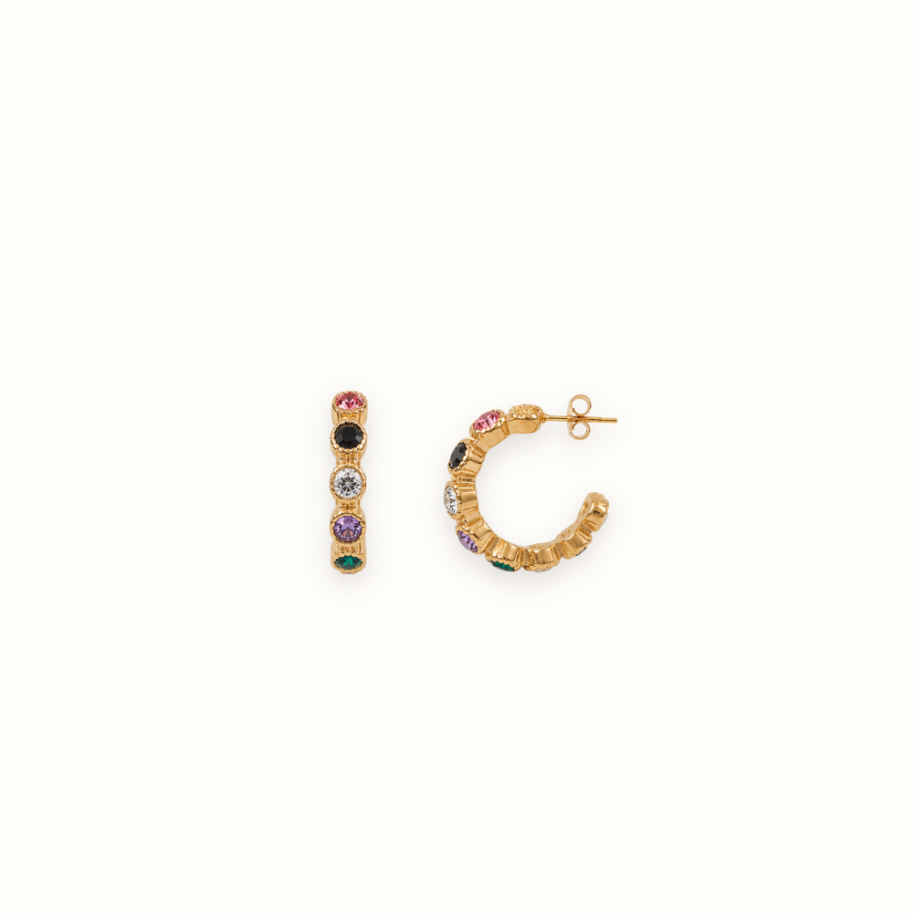 Tiny Rainbow Hoops