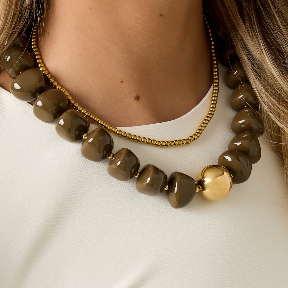 Vesper Beaded Necklace
