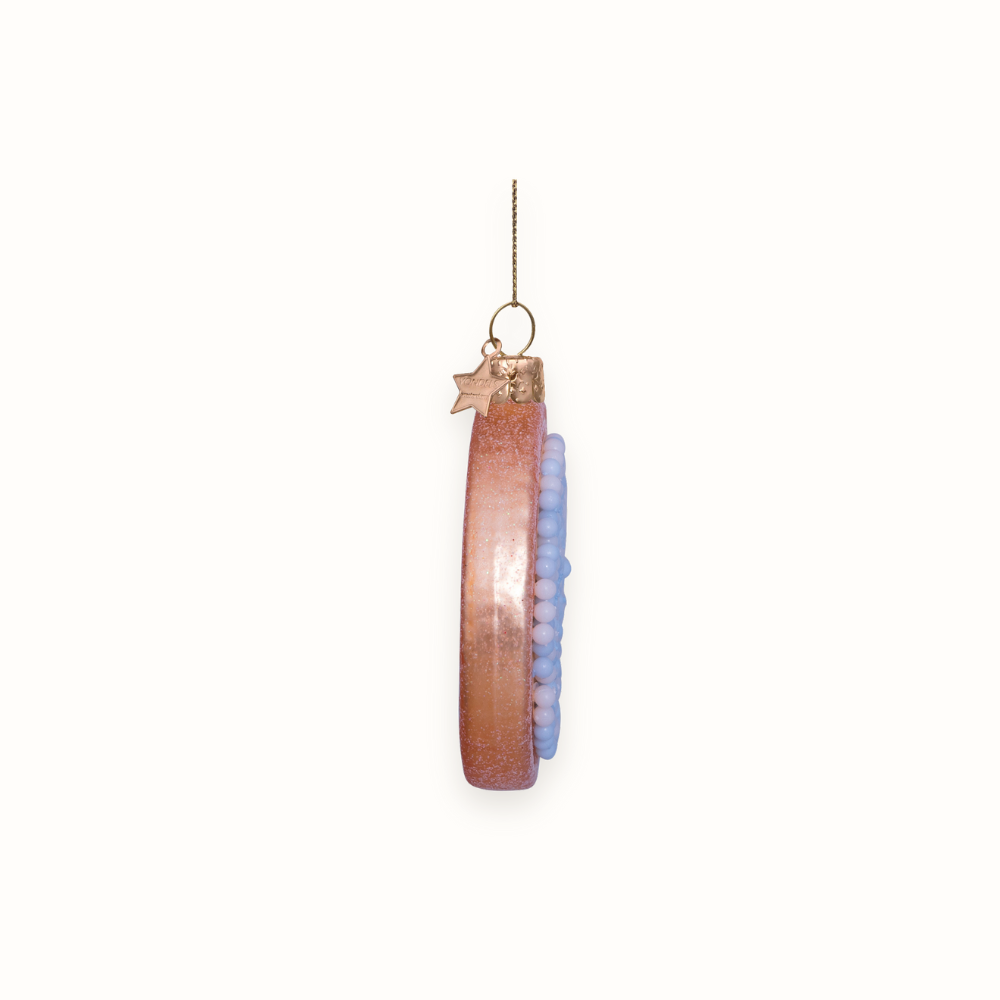 Blue Beschuitje Ornament