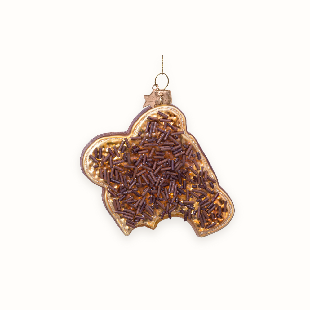 Boterham Hagelslag Ornament