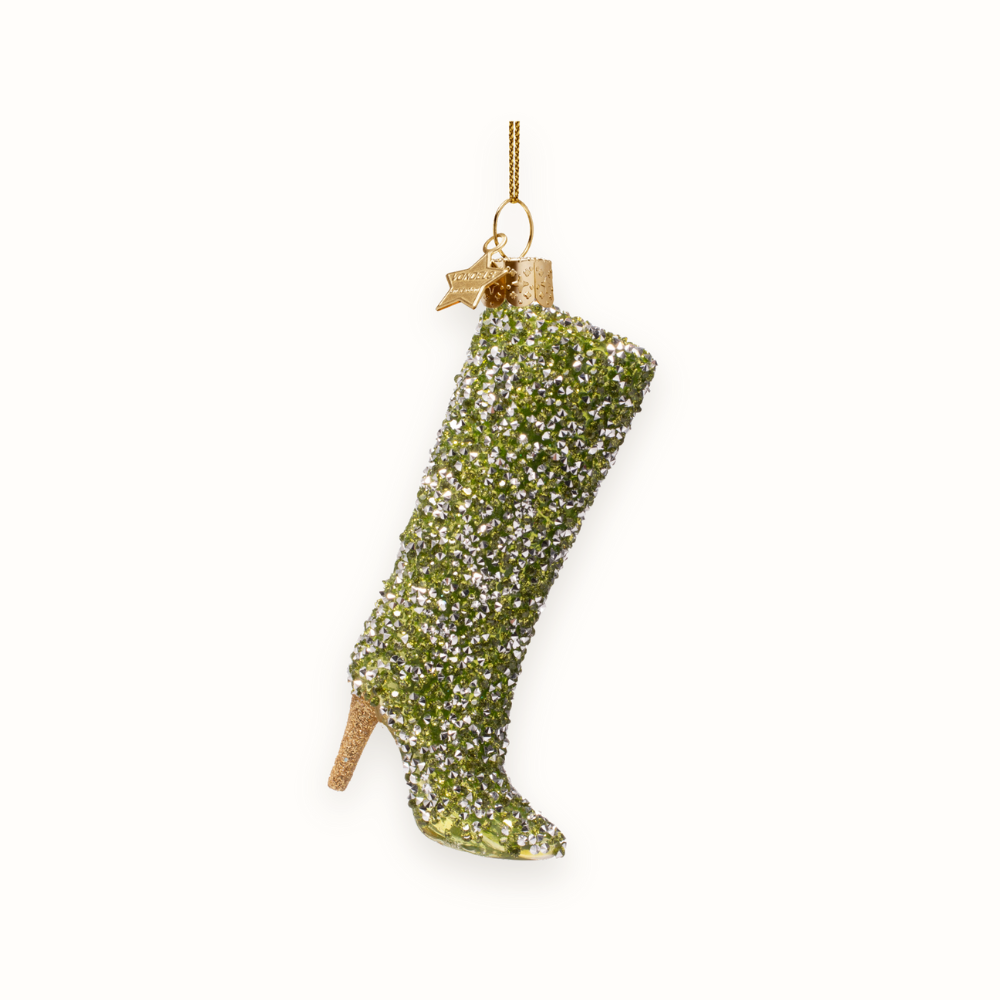 Diamond Boot Ornament