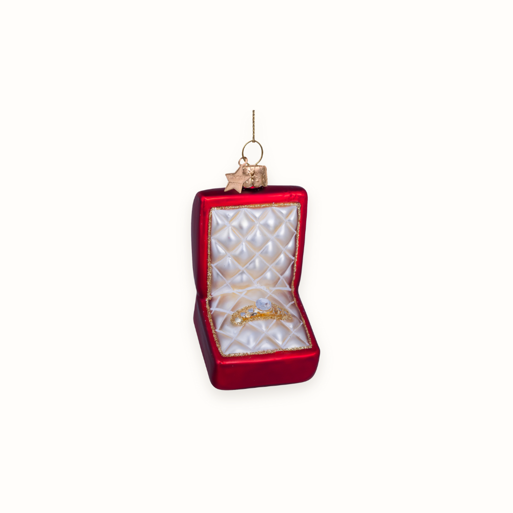 Diamond Wedding Ring Ornament