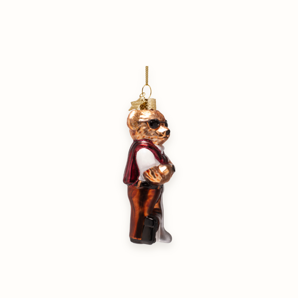 Golf Clothes Bear Ornament