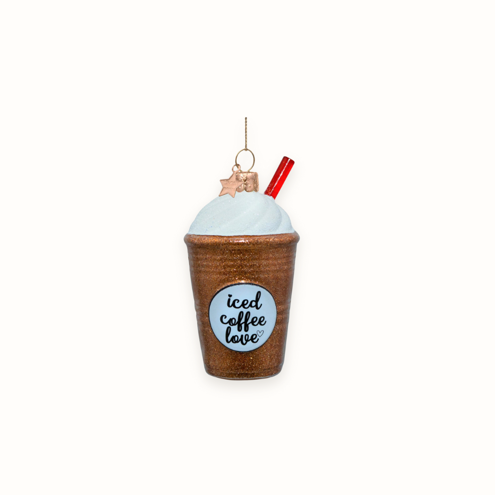 Iced Coffee Ornament