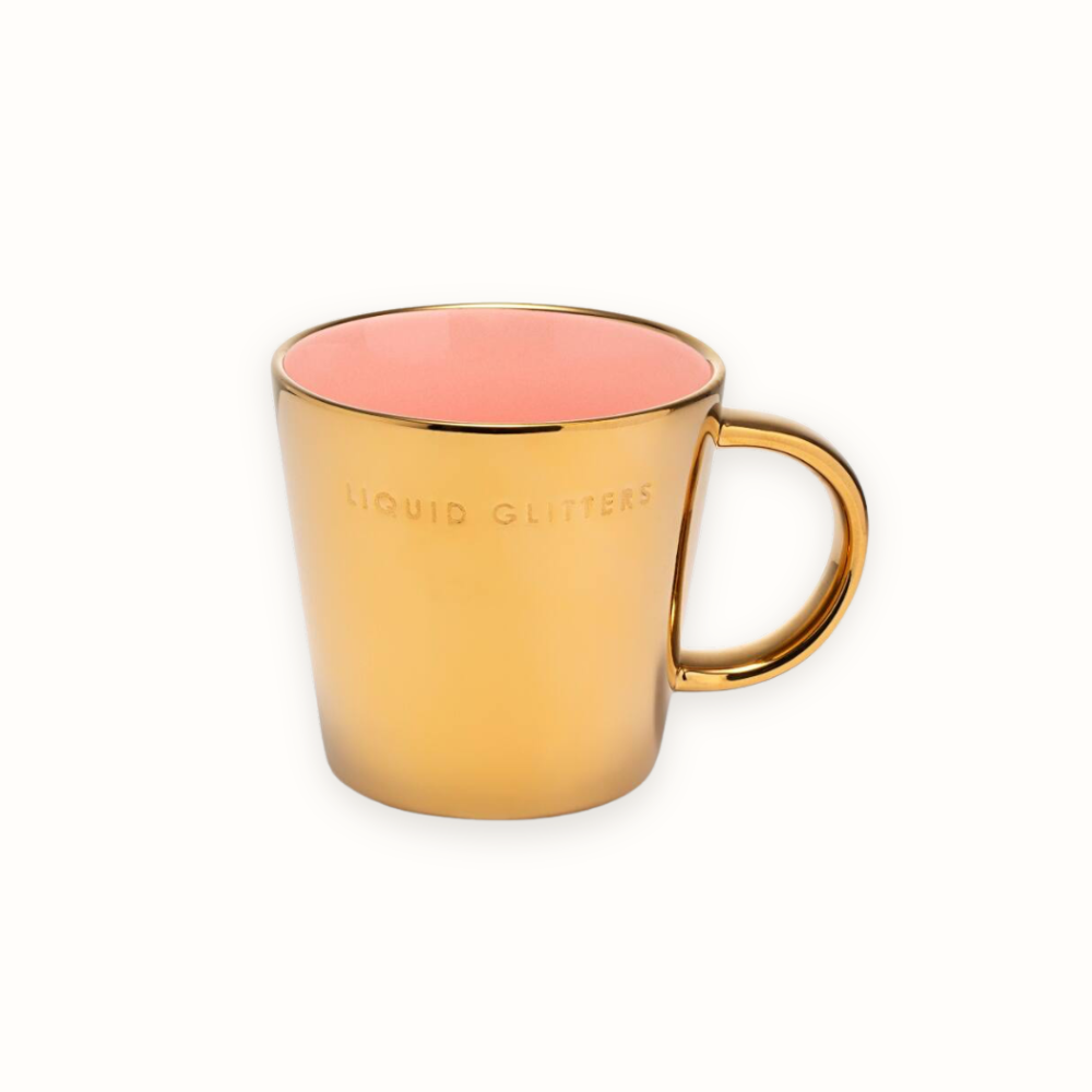 Liquid Glitters Tea Cup
