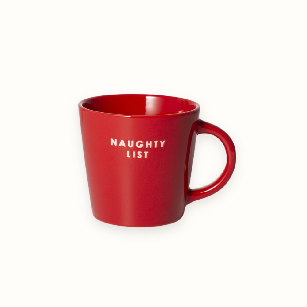 Naughty List Cappuccino Cup
