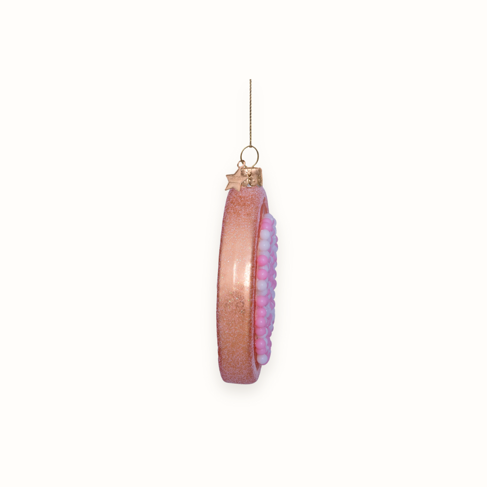 Pink Beschuitje Ornament