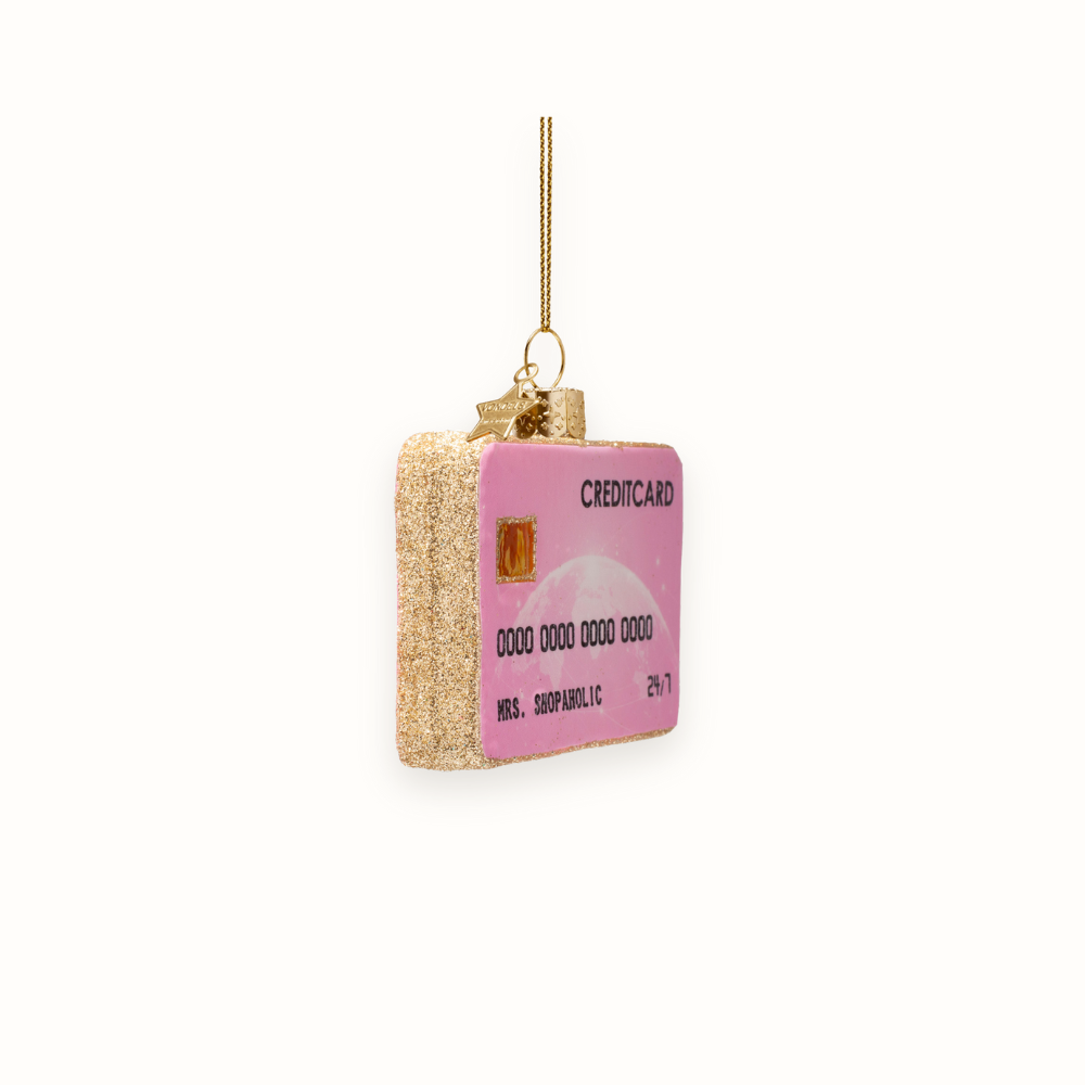 Pink Creditcard Ornament