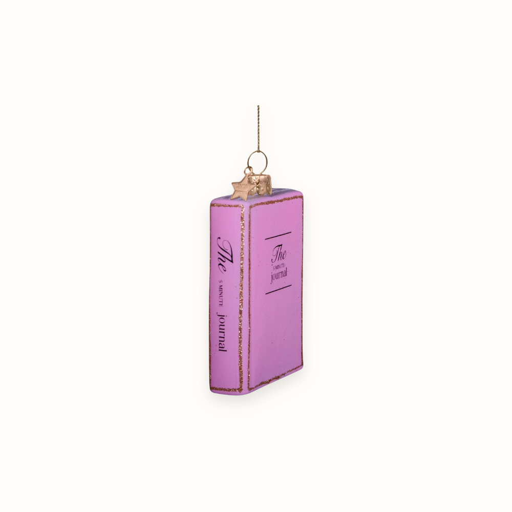 Pink Journal Ornament