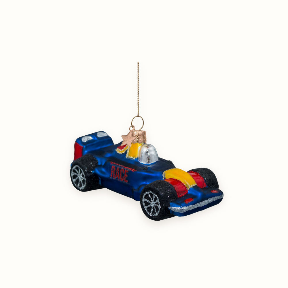 Racing Car Ornament