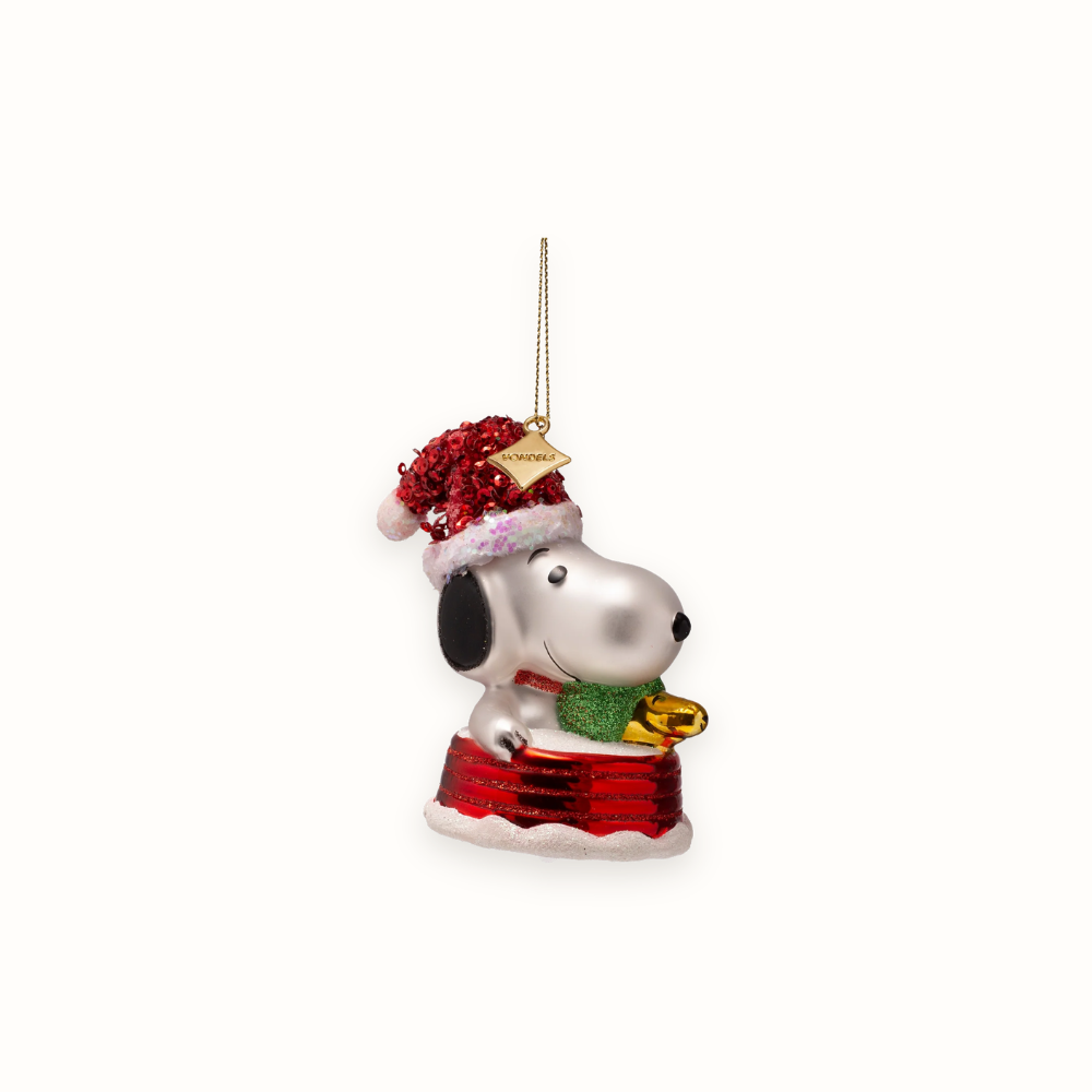 Snoopy And Woodstock Sleigh Ornament