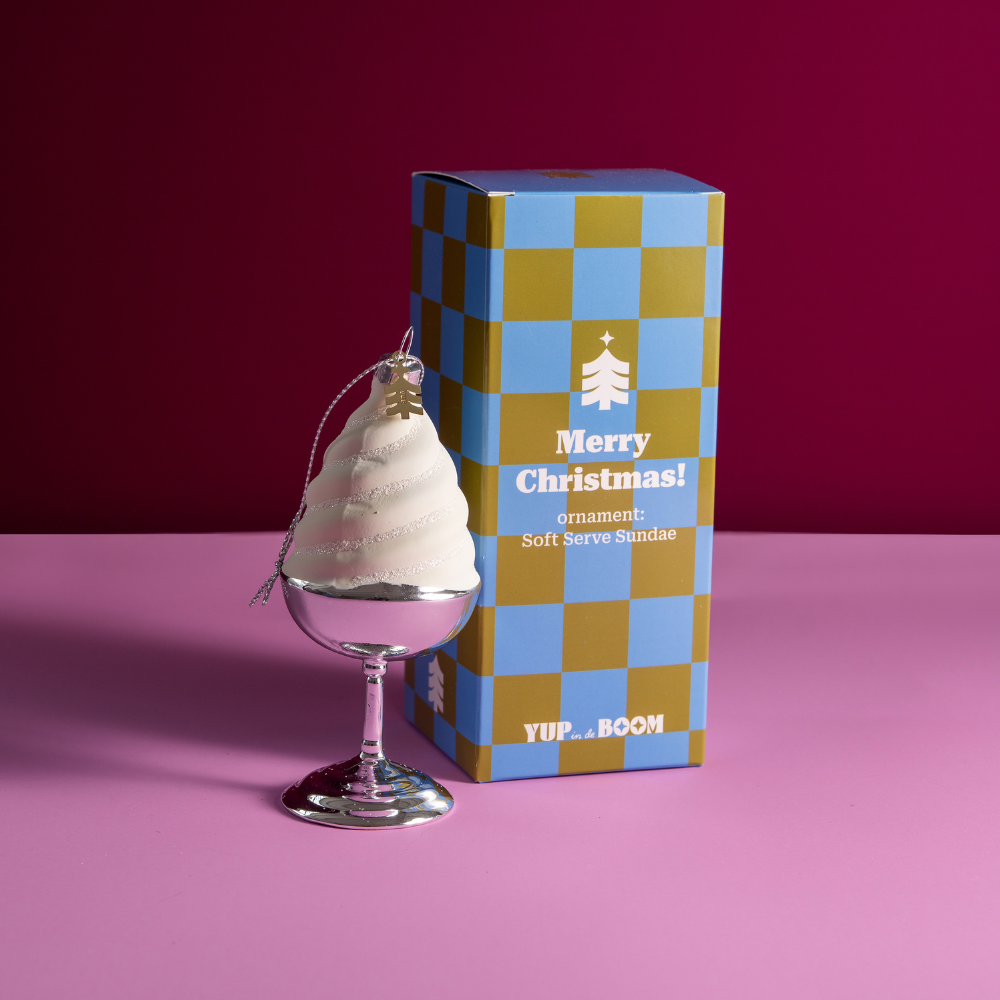 Soft Serve Sundae Ornament